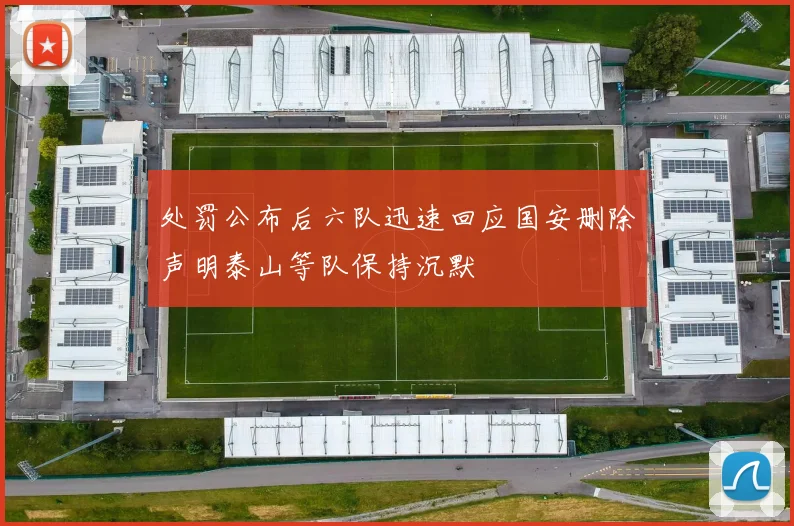 处罚公布后六队迅速回应国安删除声明泰山等队保持沉默