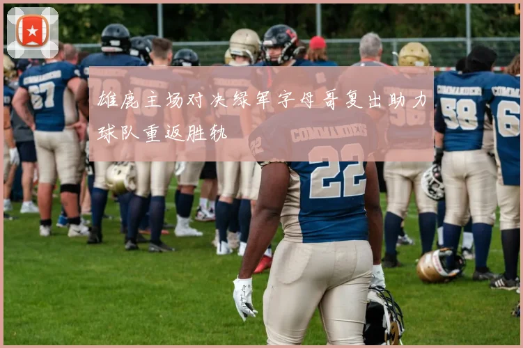 雄鹿主场对决绿军字母哥复出助力球队重返胜轨